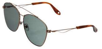 Givenchy Tinted Aviator Sunglasses