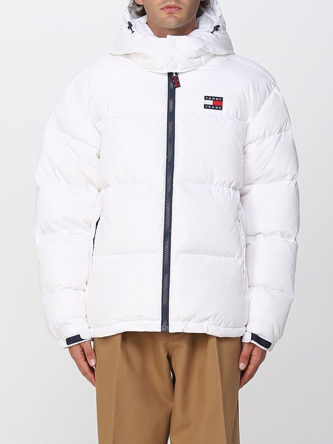 Tommy Hilfiger White Men's Jackets | ShopStyle