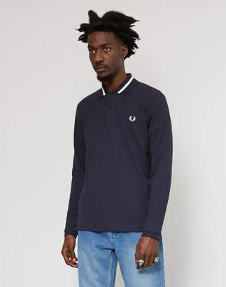 Fred Perry Made In England M2 Single Tipped Polo Shirt Navy