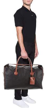 Bottega Veneta Leather-Trimmed Carry-On Bag
