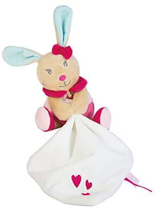 Baby Nat 'Puppet with Soft Toy Pink Pearl Rabbit Small