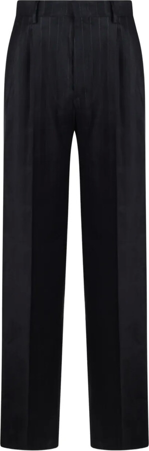 Tagliatore Striped Palazzo Trousers