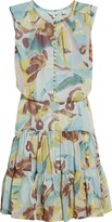 Thumbnail for your product : Ted Baker Ellain Button Front Tiered Minidress