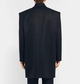 Thumbnail for your product : Balenciaga Oversized Wool-Twill Coat