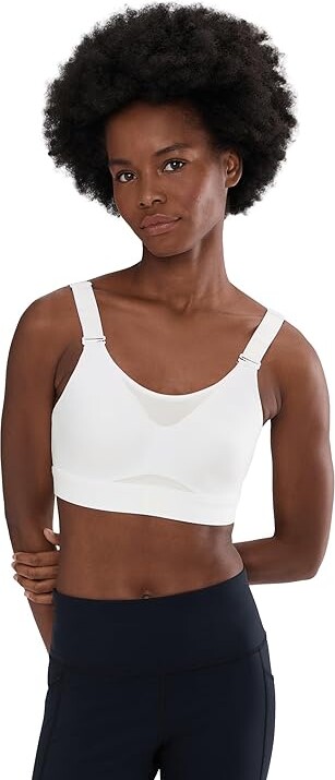 Under Armour Infinity High Impact Sports Bra Women's Bra White/White : XL D-DD Polyester