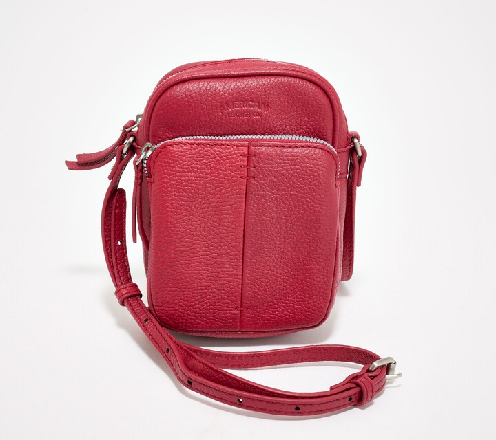 American Leather Co. Cleveland Leather Crossbody Bag