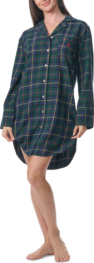 Cotton Long Sleeve Sleepshirt