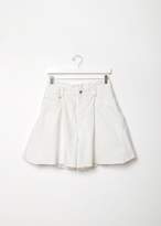 Thumbnail for your product : Sacai White Denim Shorts White