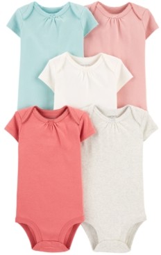 carters baby girl sleeveless bodysuits