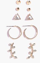 Thumbnail for your product : boohoo Ear Cuff & Stud 5 Earring Set