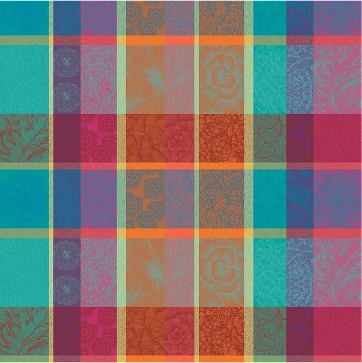 Garnier Thiebaut Mille Petales Floralies French Tablecloth