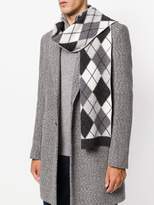 Thumbnail for your product : Pringle Argyle slim scarf