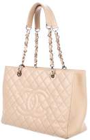 Thumbnail for your product : Chanel Caviar Grand Shopping Tote