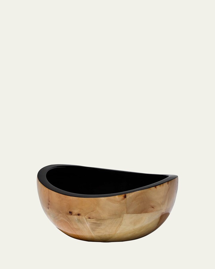 Ladorada Burl Veneer Accent Bowl
