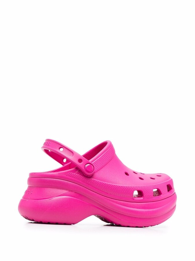platform bae crocs