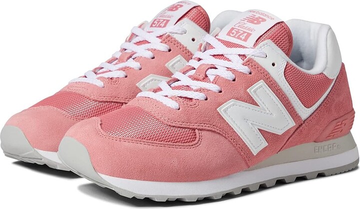 New Balance Classics WL574v2 (Natural Pink/White) Women's Running Shoes -  ShopStyle