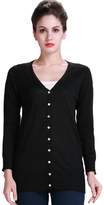 Thumbnail for your product : Camii Mia Women's Casual Long Sleeve Wool Knit Cardigan Sweater