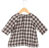 Thumbnail for your product : Bonpoint Girls' Plaid Crew Neck Top
