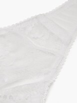 Thumbnail for your product : La Perla Brigitta Leavers-lace Bra - White