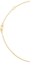 Thumbnail for your product : Jennifer Zeuner Jewelry Horizontal Bar Necklace with Diamond