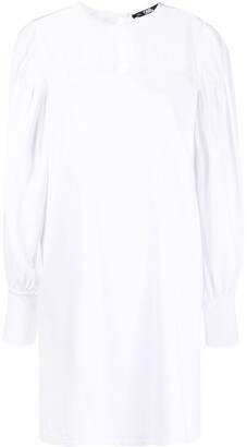 Karl Lagerfeld Paris Logo Print Sweatshirt Dress