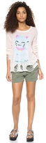 Thumbnail for your product : Wildfox Couture Fat Cat Lenon Sweater