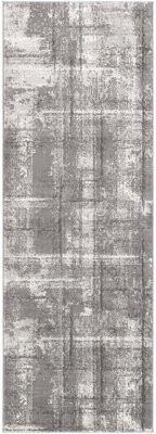 17 Stories Aavish Abstract Ivory/Taupe Area Rug