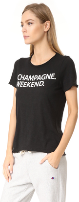 Chaser Champagne Weekend Tee