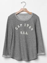 Thumbnail for your product : Gap Marl logo sweatshirt