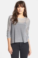 Thumbnail for your product : Splendid Micro Stripe Knit Pullover