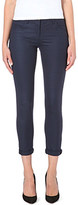 Thumbnail for your product : Brunello Cucinelli Cropped stretch-wool trousers