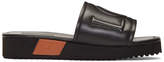 Thumbnail for your product : Loewe Black Leather Slides