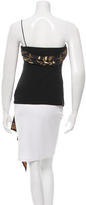 Thumbnail for your product : Nicole Miller One-Shoulder Patterned Top
