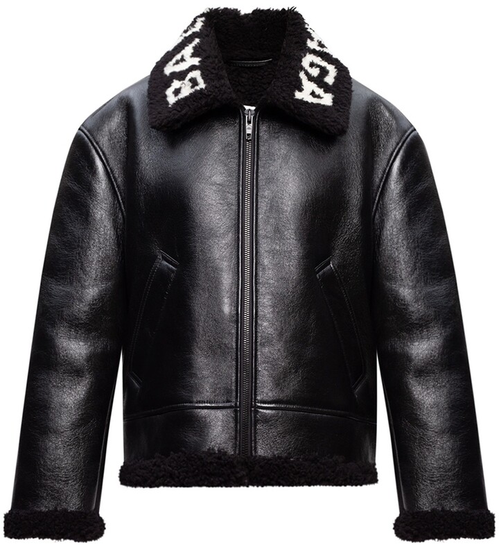 Balenciaga Women's Leather & Faux Leather Jackets | ShopStyle