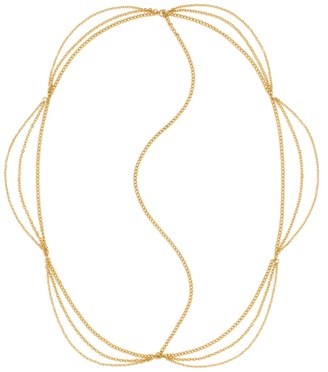 BaubleBar Gold Web Headpiece