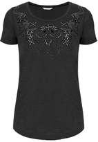 Thumbnail for your product : Marks and Spencer M&s Collection Pure Cotton Sequin Embellished T-Shirt