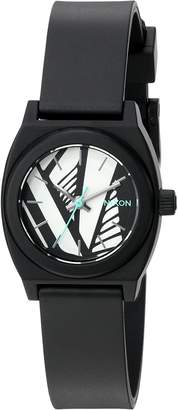 Nixon Women's A4252218-00 Small Time Teller P Analog Display Japanese Quartz Watch