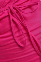 Thumbnail for your product : Eres Close Up Maximum Braid-trimmed Cotton-jersey Pareo