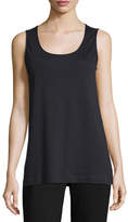 Thumbnail for your product : Joan Vass Petite Soft Scoop-Neck Tank