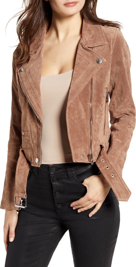 Blank NYC Suede Moto Jacket