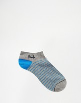 Thumbnail for your product : Pringle Stripe Sneaker Socks In 3 Pack
