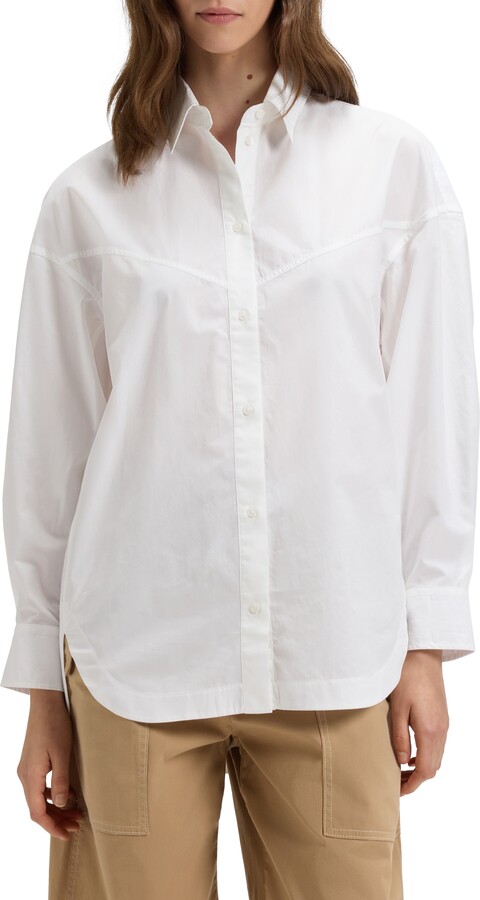 BOSS ORANGE Bostaffa Cotton Button-Up Shirt