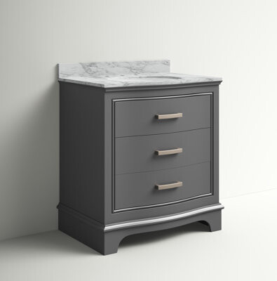 Andover Mills Goleta 30" Single Bathroom Vanity Set