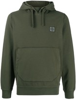 Thumbnail for your product : Stone Island Flatlocked Cotton Hoodie