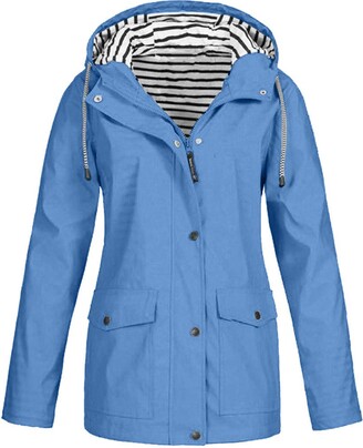 Light Blue Raincoat | Shop the world's 