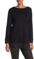 Thumbnail for your product : Lafayette 148 New York Twofer Crew Neck Pullover