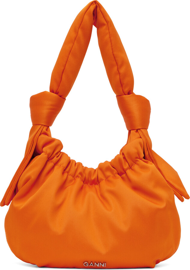 Ganni Orange Small Occasion Bag - ShopStyle