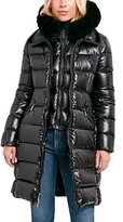 Thumbnail for your product : Dawn Levy Kat Shearling Trimmed Puffer Coat