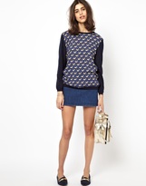 Thumbnail for your product : Paul & Joe Sister Jumper in Whale Print