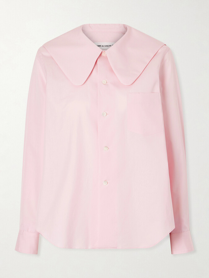 COMME DES GARÇONS GIRL Cotton-poplin Shirt - Pink